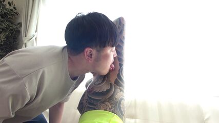 Japanese Foot Worship Leotard JAV