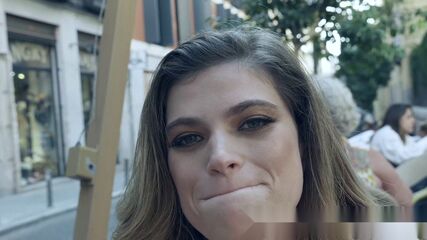 Rookie Slut Gulps POV Cum