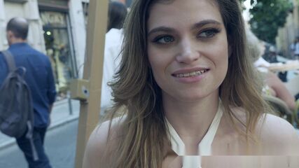 Public Bukkake POV Rookie