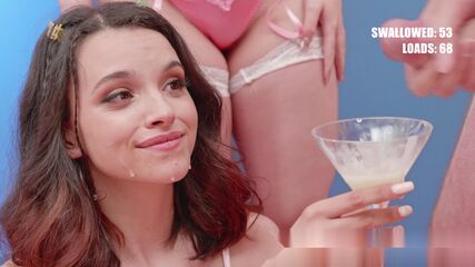 Petite Bukkake Blast